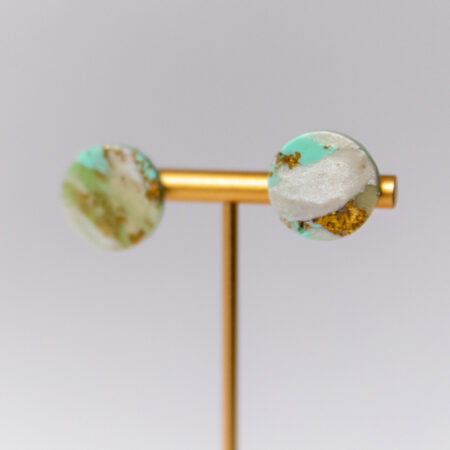 Minty Mint: Circle Studs