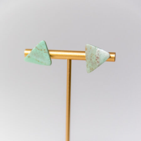 Minty Mint: Triangle Studs